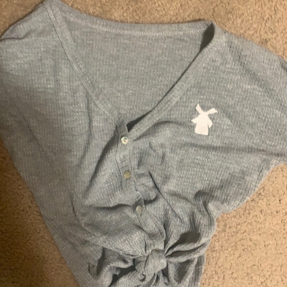 Dutch Bros Grey Knit Short Sleeve